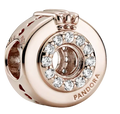Pandora Rose Center Pave Crown Charm W/CZ'S (SKU: 789059C01)