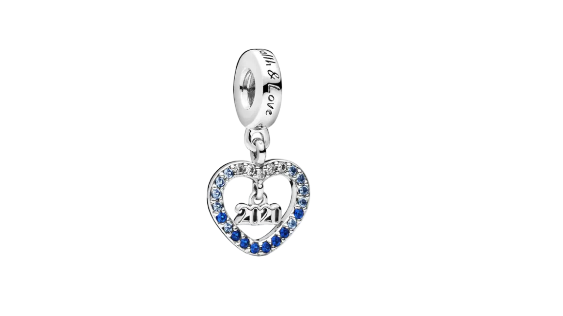 Pandora 2020 Celebration Dangle Sterling Silver Charm (SKU:798436C01)