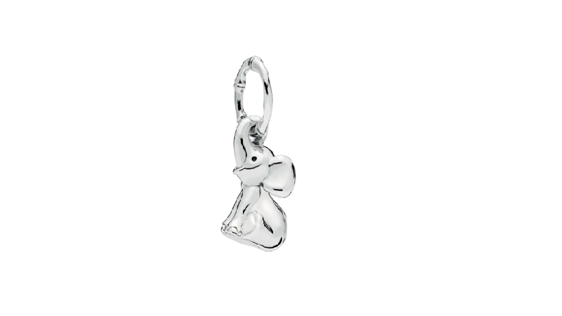Pandora Elephant Dangle Sterling Silver Charm (SKU: 798069)