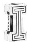 Pandora Reflexions Letter I Charm (SKU: 798205)