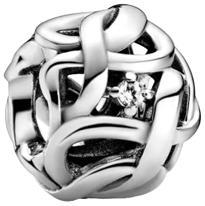 Pandora Woven Infinity Charm (SKU: 798824C01)