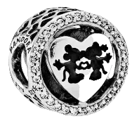 Pandora Disney Mickey & Minnie Sterling Silver Love Charm (SKU: 791957CZ)