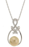 Tear Drop South Seas Pearl Necklace (SKU: 192637)