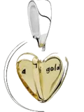 Pandora Shine Mom's Golden Heart Dangle Charm Sterling Silver (SKU: 768756C00)