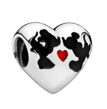 Pandora Mickey and Minnie Charm (SKU: 791443ENMX)