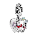 Pandora Pooh & Piglet Double Dangle Sterling Silver Charm (SKU: 792214C01)