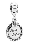 Pandora Sweet Sister Dangle Charm (SKU: 791126CZ
