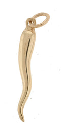 14K Yellow Gold Italian Horn Charm SKU: 52191