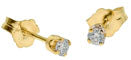 14K Diamond Earring Studs (.15 CTW) SKU: 55156
