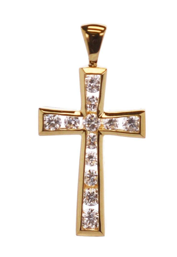 14K Yellow Gold Cross - M.S.C. Sales