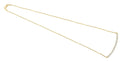 14K Yellow Gold Bar w/Diamonds Necklace SKU: 55841