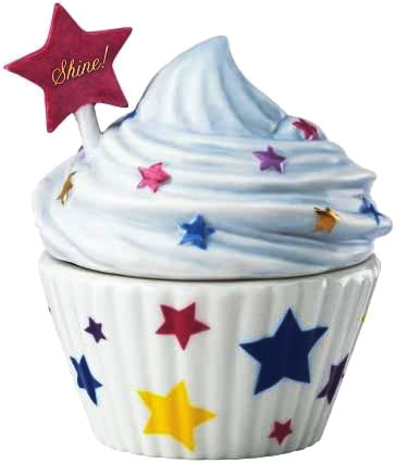 Lenox Shine! Birthday Covered Cupcake Covered Box (SKU: 855294)